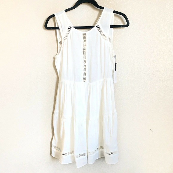 Lovers + Friends Dresses & Skirts - Lovers + Friends NWT Backless Dress Cover Up Ecru